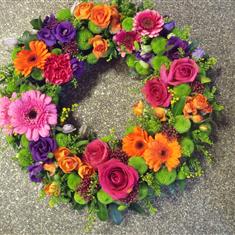 Vibrant Loose Wreath